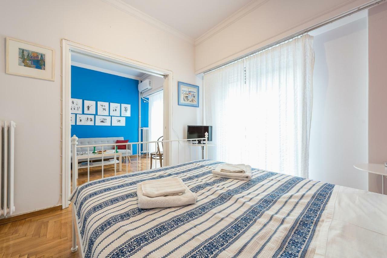 Athens Centre Flat 2 Min. From Evangelismos Metro Bagian luar foto